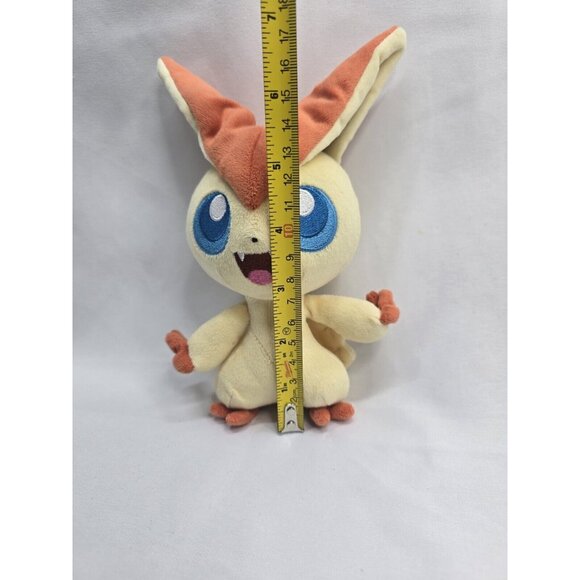 Pokemon Victini Plush Stuffed Toy- Pokémon Center- Tush Tags Cut Off - Picture 3 of 9